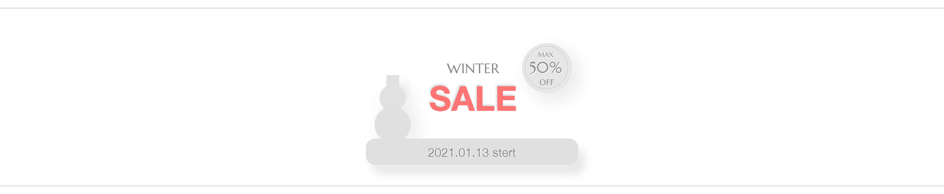 ウィンターアーリーセール30%OFF